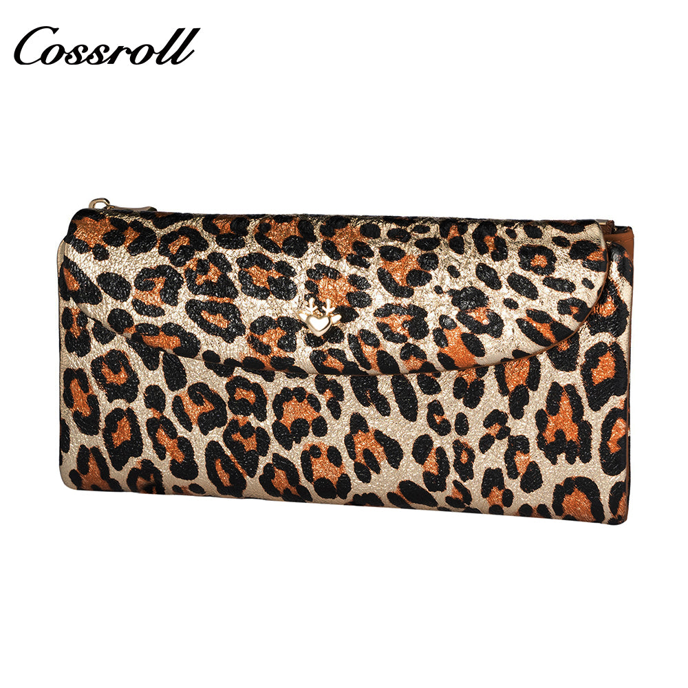 Fashion leopard print small square bag this year's new trend retro purse simple spice girl style