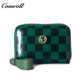 New leather wallet short first layer cowhide women's advanced sense purse small purse for women