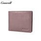 Real pickup bag men's first layer of cowhide degaussing anti-theft brush card sleeve compact ultra-thin wallet