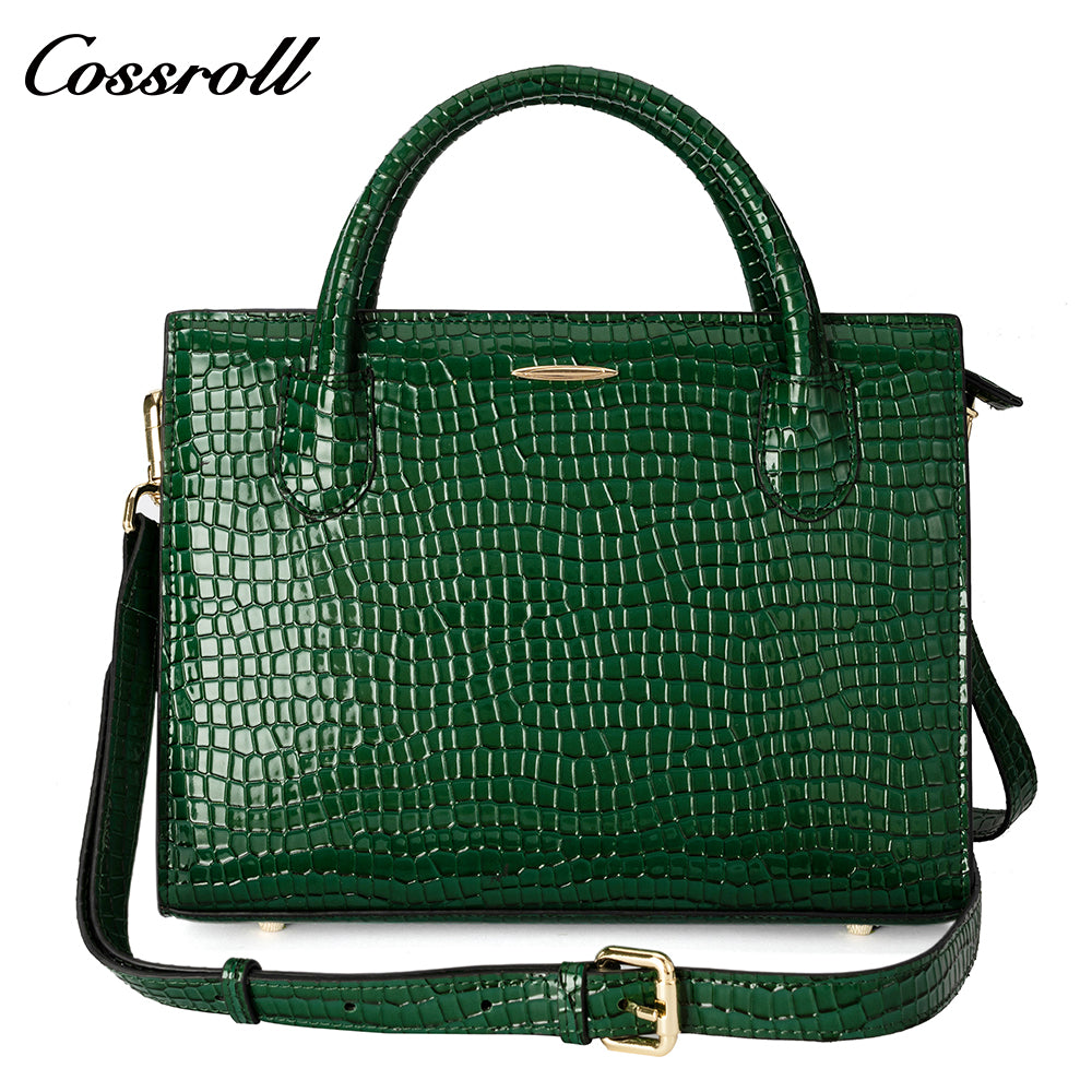 2024 new high-end cowhide large capacity handbag middle-aged women crossbody bag senior sense