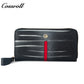 Most Popular best brand leather long  wallet female  Genuine Leather