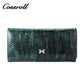 New China Products leather waterproof wallets ladies  crocodile texture Genuine Leather