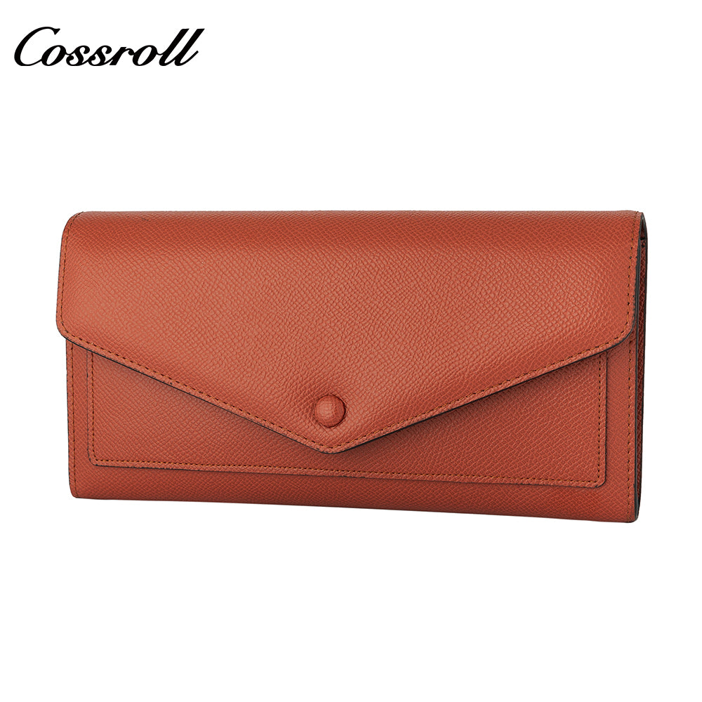 Factory Direct Supply real leather women  geniune leather wallet