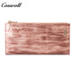 Best Selling Quality manufactory leather new wallet  crocodile texture Genuine Leather