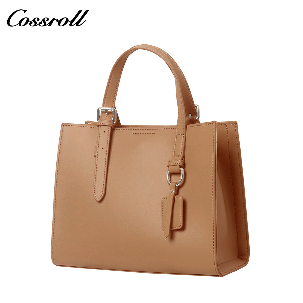 Leather women's bag 2024 new handbag large capacity advanced sense of fashion single shoulder crossbody Tote bag