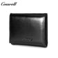 High Quality Wholesale ladies mens genuine leather purse handmade short wallets oil wax leather