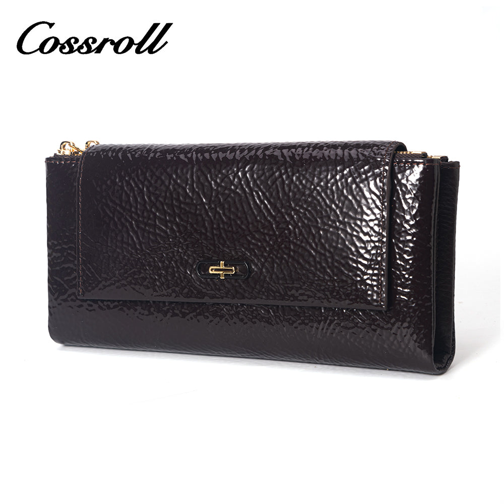 New Material black genuine leather wallets for women With Wholesale Price