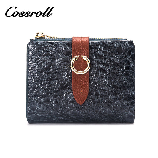 Best New Products dark blue long leather wallet women With Top Selling