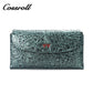 The Lowest Price pure leather magic wallet   crocodile texture Genuine Leather