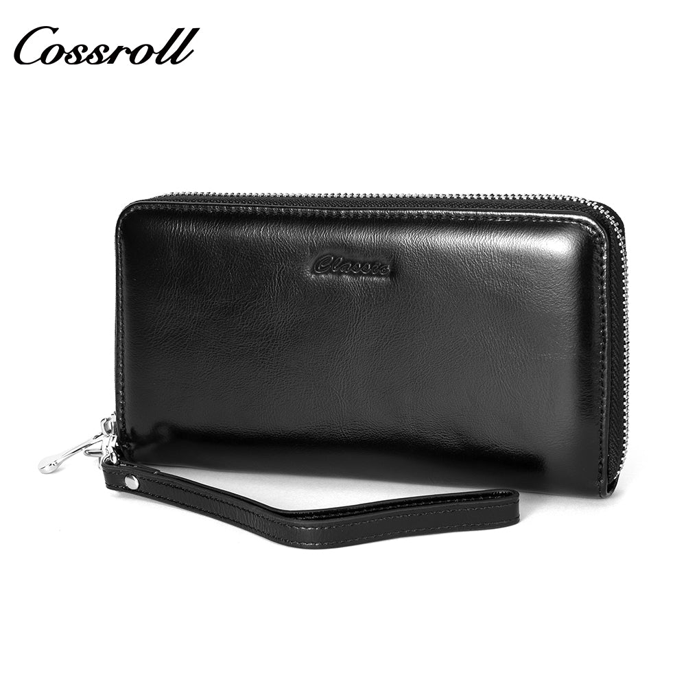 Customized Design Products wallets for women fashionable oil wax leather