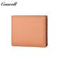 Europe and the United States to fold leather men's wallet short section bifold cowhide BOX type coin purse cloth