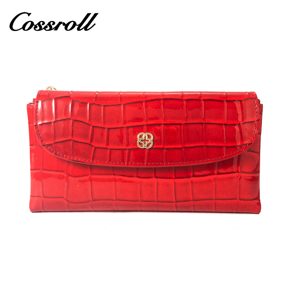 Wholesale New Trends red leather wallets for women  With Wholesale of new materials