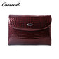 Factory Direct Sale High Quality luxury genuine leather womens  crocodile texture Genuine Leather