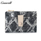 Best Selling Quality ladies dollar bill wallet crocodile texture Genuine Leather