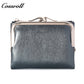 Trendy and Durable Genuine Leather Women's Wallets Women's Short classic