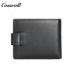Head Cowhide Man Wallet Genuine Leather Money Clip Horizontal Short Banknote Coin  Soft Leather Plain