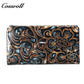 Trendy and Durable Genuine Leather Women's Wallets Women's Short classic