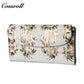 Professional Manufacturer large leather purse manufacturers custom  geniune leather wallet Chinese vintage print purse