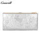 Most Popular best brand leather long  wallet female  Genuine Leather