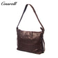 Genuine Leather Hobo Shoulder Bag for Women, Vintage Soft Leather Large Capacity Commuter Bag, Convertible Crossbody & Shoulder Bag