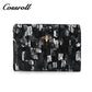 New Chinese product Leather waterproof purse Ladies printed textured frosted leather