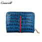 Factory Directly Supply Wallets for women  crocodile texture patent leather