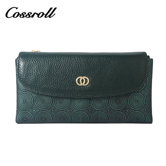 New Design Wholesale black leather women's wallet With lower Price