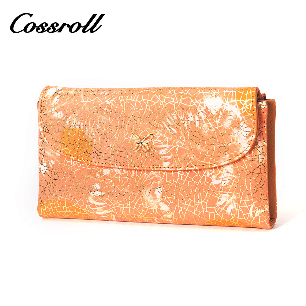 Wholesale Of New Products orange patent leather wallet women's With Reasonable Price