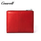 Red Short Women's Leather Wallet