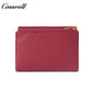 Genuine Leather Fashionable High-End Short Women's Wallet, Top Layer Soft Cowhide, Large Capacity