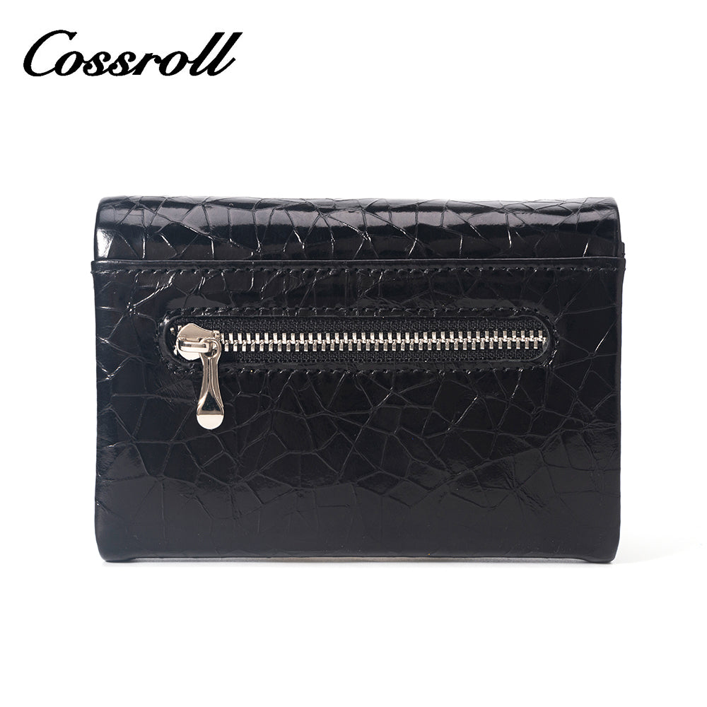 2023 New Design Wholesale black leather women's wallet With lower Price