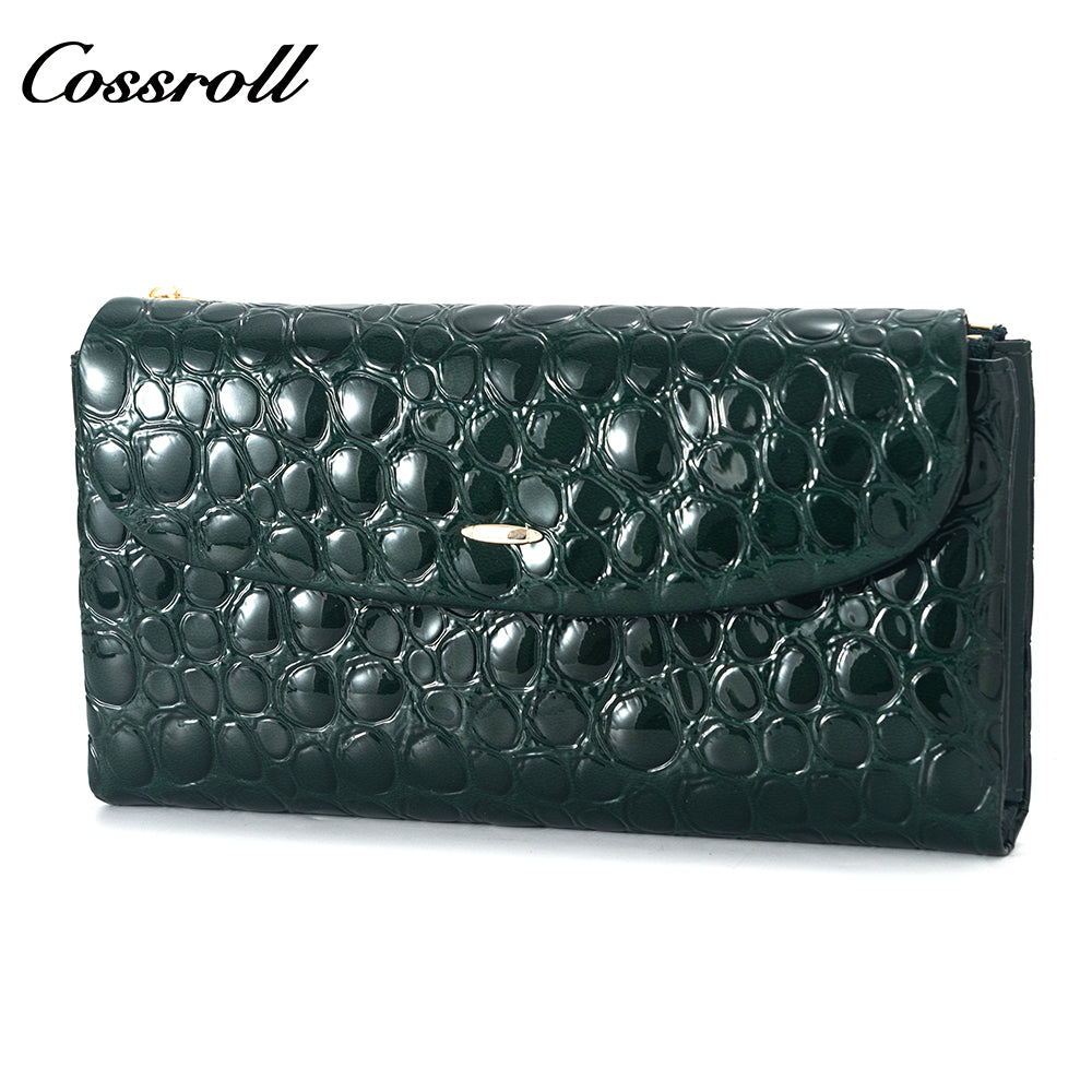 Exquisite high-end high-end women's leather clutch bag Women's bag 2024 new fashion temperament envelope purse