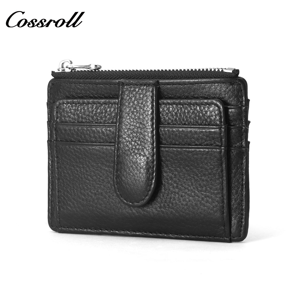 Professional Manufacturer large leather purse manufacturers custom multi-card geniune leather wallet