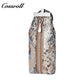 Genuine Leather Double-Layer Key and Coin Wallet, Multifunctional, Textured, Large-Capacity Card Holder