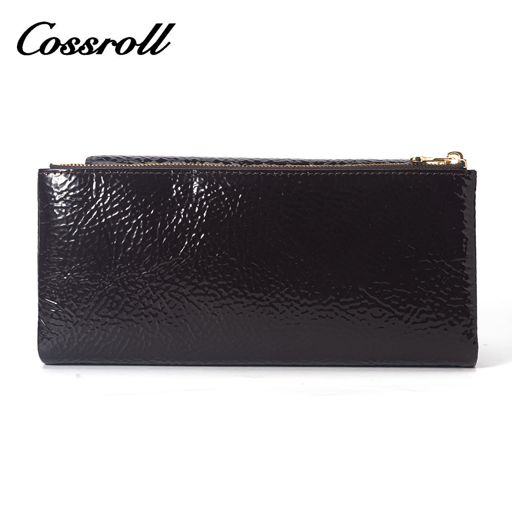 New Material black genuine leather wallets for women With Wholesale Price