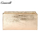 Factory Directly Supply Wallets for women  crocodile texture patent leather