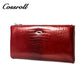 Best Selling Promotional Price luxury leather travel  crocodile texture Genuine Leather