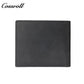 Top-grain crazy horse leather short wallet, vintage men's casual cowhide card and cash holder