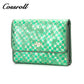 New Chinese product Leather waterproof purse Ladies snake textured leather