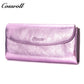 Wholesale Low Moq  leather purse women pearl pattern