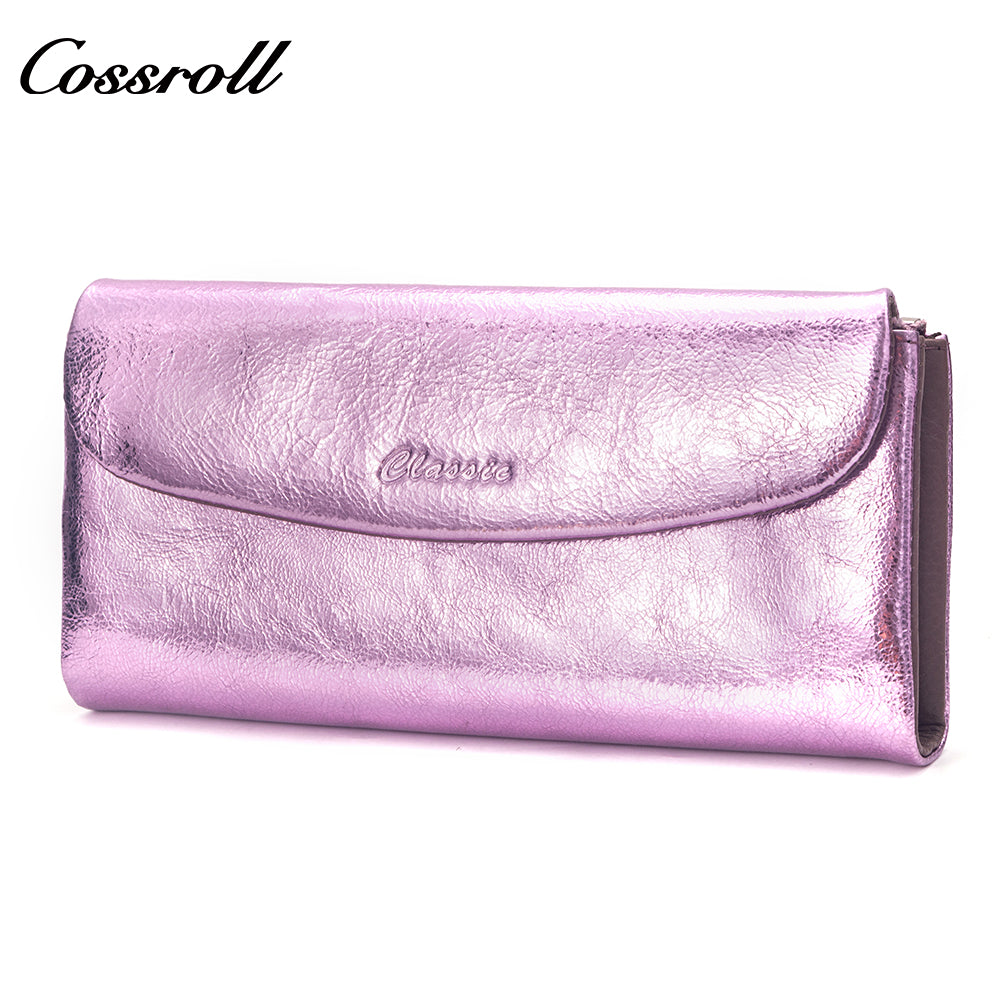 Wholesale Low Moq  leather purse women pearl pattern