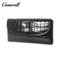 China Professional Customized luxury leather designer  crocodile texture Genuine Leather