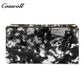 2024Manufacturers customized cross-border serpentine leather purse women's long cowhide women's multi-layer multi-card large capacity