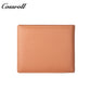 Europe and the United States to fold leather men's wallet short section bifold cowhide BOX type coin purse cloth