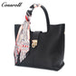 2024 New Fashion Single Shoulder Crossbody Bag Versatile Niche Silk Scarf Women's Handbag Bucket Bag Best Selling Style