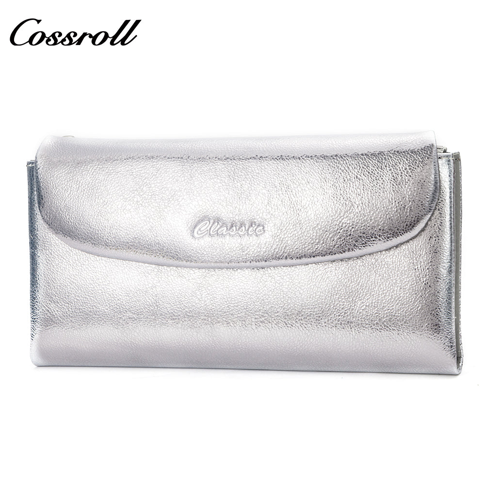 Quality Goods  handmade leather leather purse women pearl pattern