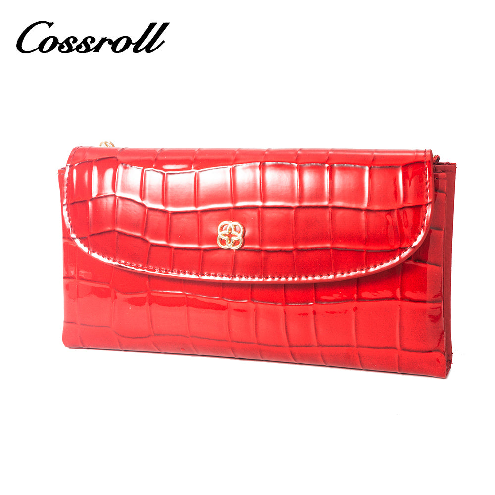 Wholesale New Trends red leather wallets for women  With Wholesale of new materials