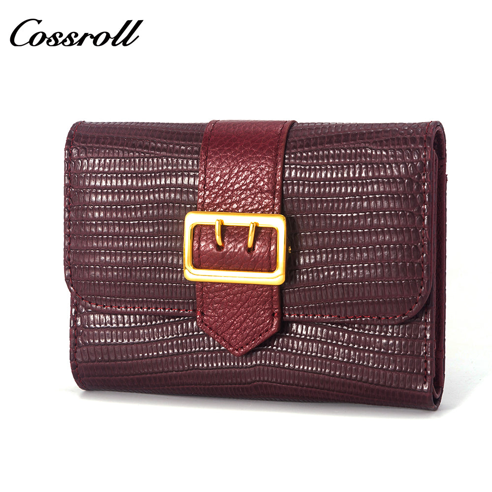 Best Selling  leather luxury  women small wallet Genuine Leather