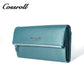 Classic Zipper Multicolor Europe Best Selling Long Ladies Genuine Leather Lychee Wallet