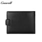 Short Men's Wallet Business Multi Card Leather Money Clip